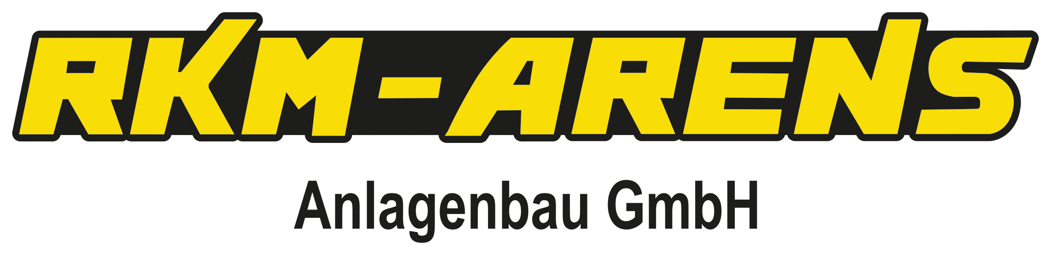 Logo RKM-Arens Anlagenbau gelb