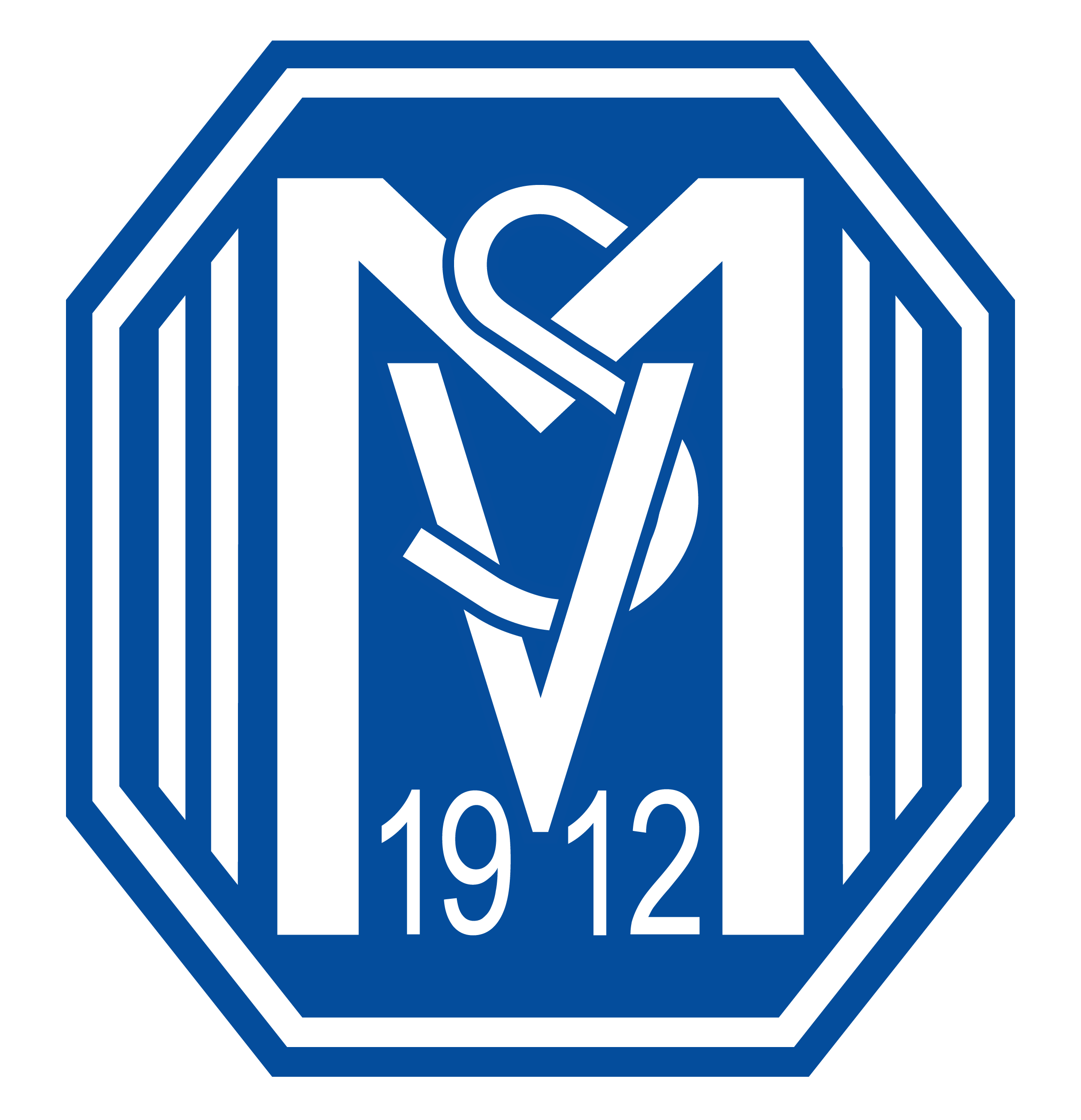 SV Meppen Logo Blau Weiß