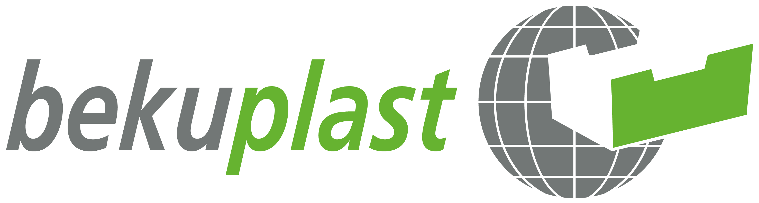 Bekuplast Logo Grün Grau